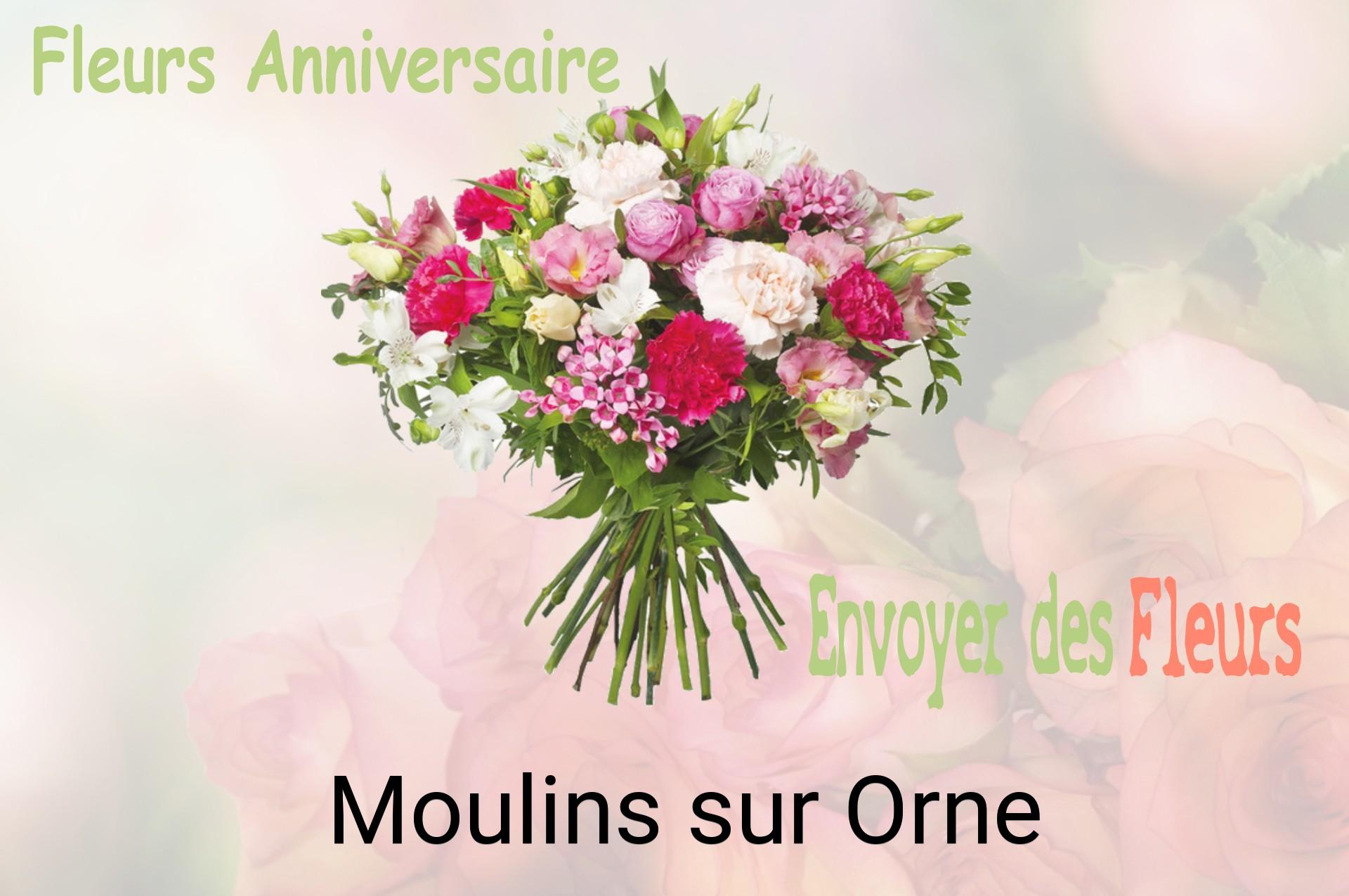 Bouquet de fleurs d’anniversaire livré à Moulins-sur-Orne