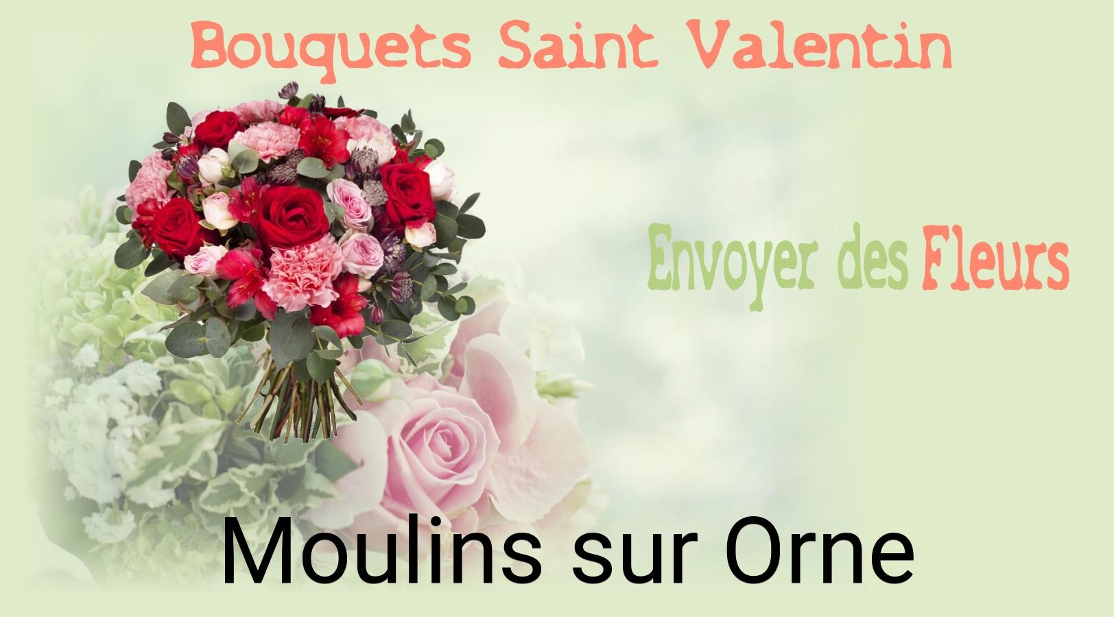 Roses de Saint-Valentin livrées à Moulins-sur-Orne